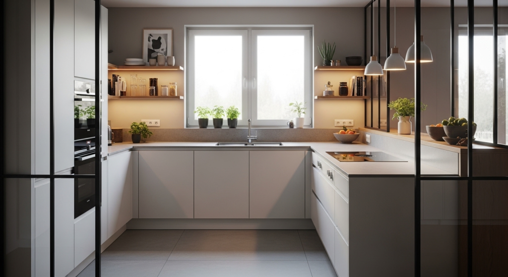Closed Kitchen Floor Plans